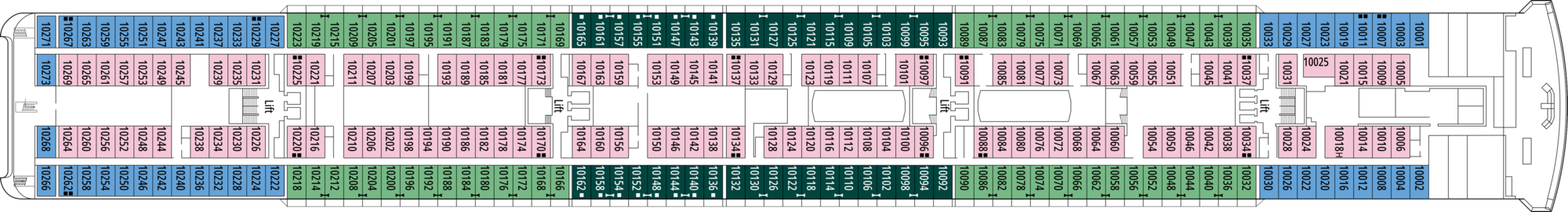 Deck 10 - Turandot plan